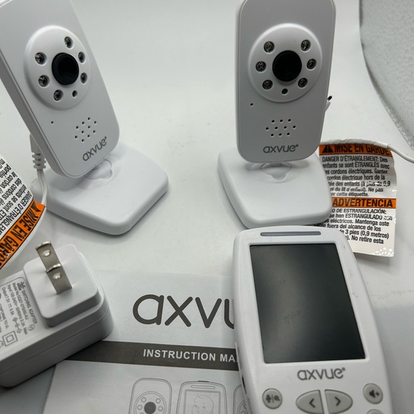 🔥Axvue Video Baby Monitor, Slim Handheld, Non-Slip Design, 2.8" Vertical Screen - Picture 3 of 10